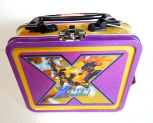 X-Men Tin Titans 2004 Small Lunch Box cookie gift set Marvel Vintage Y2K - Picture 1 of 12