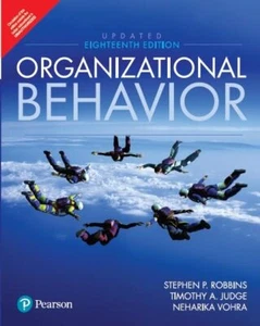 Organizational Behavior, Updated 18th Edition By Stephen Robbins, Timothy Judge - Picture 1 of 1