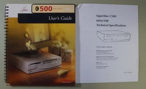 Supermac C500 Series User's Guide + Technical Specifications 603e/180 - Picture 1 of 5