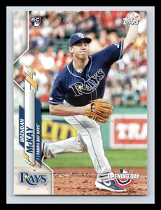 Brendan McKay Rookie 2020 Topps Opening Day  ROOKIE CARD #1a   RC