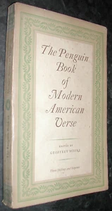 Penguin Modern American Verse EZRA POUND Emily Dickinson ROBERT FROST 1954 1st - Imagen 1 de 9