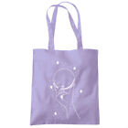 Hand Crystals Moon and Stars Tote Shopping Bag Healing Health Quartz Luna Gift