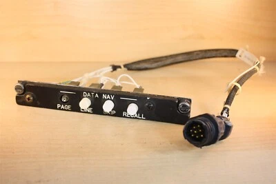 Panel de datos de navegación de helicóptero Sikorsky 33776-46242-041 Foto 1 de 4