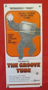 THE GROOVE TUBE ORIGINAL 1974 CINEMA DAYBILL FILMPLAKAT Chevy Chase 70er KOMÖDIE - Bild 1 von 6