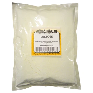 1 LB Lactosa en polvo (azúcar de la leche) Cerveza Casera Crema Dulce Stouts No Fermentante - Imagen 1 de 1