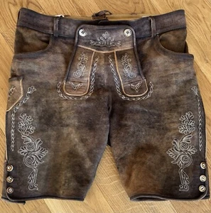 Original bayerische Lederhose - Bild 1 von 5