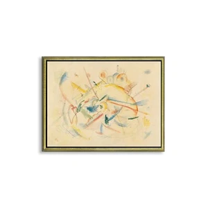 Stampa su Carta su tela o Quadro su tela o con Cornice Wassily Kandinsky - Picture 1 of 9