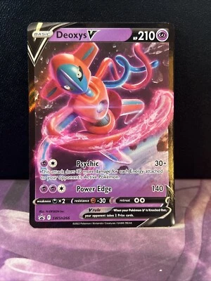 Deoxys V SWSH266   Sword & Shield Promo Cards Pokemon TCG - Image 1 of 2