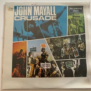 John Mayall & The Bluesbrakers, Crusade, 1974 Mexican Lp Rock Blues - Picture 1 of 4
