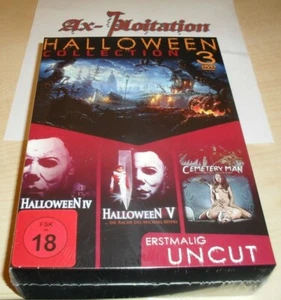 Halloween Collection - Box: Halloween 4 + 5 / Dellamorte Dellamore UNCUT DVDs - Picture 1 of 6