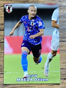 Daizen Maeda Card Japan Samurai Blue Soccer 2022 Qatar World Cup - Picture 1 of 2