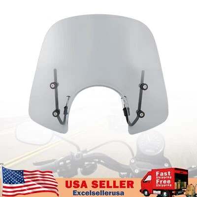 ABS Motorcycle Windshield WindScreen for Vespa Primavera 150 2014-2021 Gray UE Foto 1 de 4