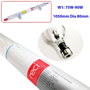 75W-90W RECI W1 S1 CO2 Laser Tube 1050mm Dia 80mm for Engraving Cutting Machine - Bild 1 von 17