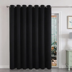 Blackout Room Divider Curtains for Sliding Glass Doors 84 Inches Long 1 Panel... - Picture 1 of 8