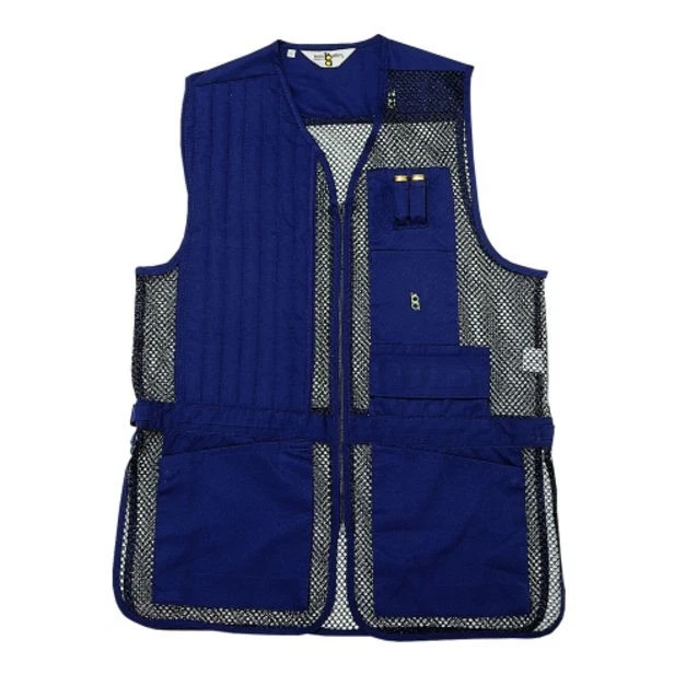 Bob Allen 240M Mesh Shooting Vest, Navy, Right Hand, 3XL - 30182 - Image 1 of 1