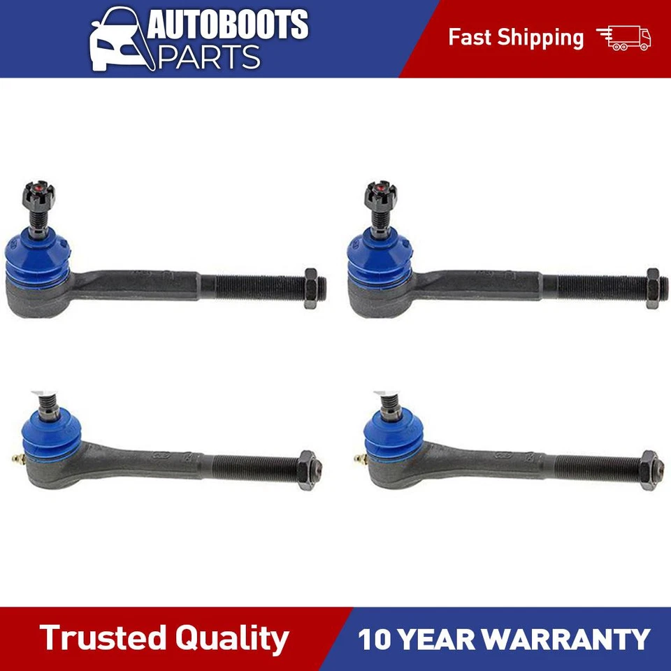 前内前外转向领带杆端适用于 1988 - 2000 GMC K2500 — 第 1/2 张图片