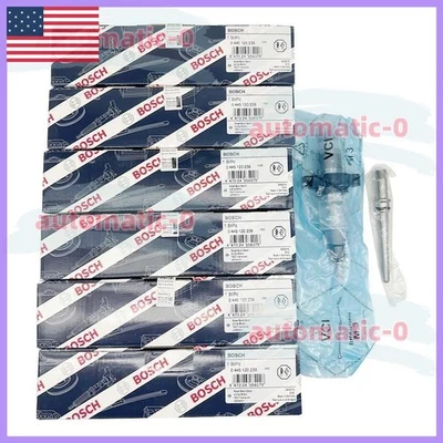 6X Inyectores de combustible diésel Bosch para Dodge Ram 2500 3500 5,9 L Cummins 0445120238 Foto 1 de 4