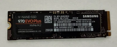 Samsung 970 EVO Plus 250GB MZ-V7S250 PN MZVLB250HBHQ - Image 1 of 2