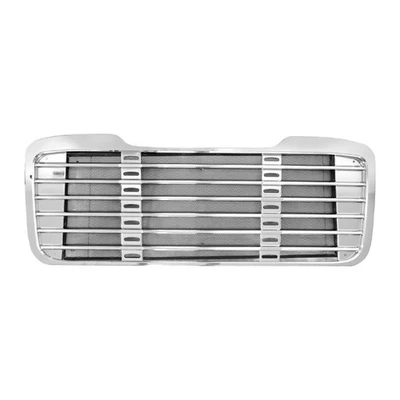 Full Chrome Plated Front Grille Compatible With Freightliner M2 2003-2015 Trucks Foto 1 de 4