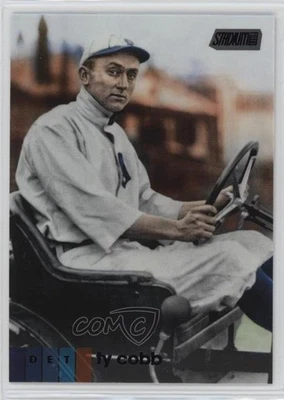 2020 Topps Stadium Club Black Foil Ty Cobb #214 HOF - Image 1 of 2