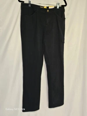 NWT Cabelas Pants Womens Size 10 Black Cargo Pocket Outdoor Workwear Pine Haven  - Image 1 of 4