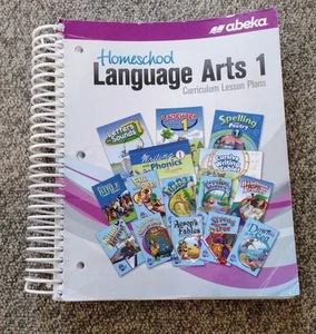 Abeka Language Arts 1 Lesson Plans - Picture 1 of 1