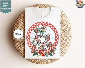 Disney Moana Hei Hei Christmas Shirt, Pua Pig Christmas, Moana Christmas T-Shirt - Picture 1 of 6