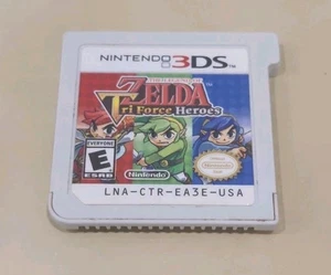 The Legend of Zelda Tri Force Heroes Nintendo 3DS 2015 Cartridge Only Tested - Picture 1 of 2