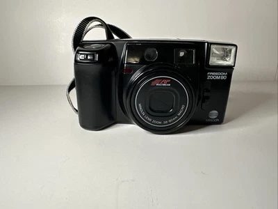 Câmera de Filme 35mm Minolta Freedom Action Zoom 90 38-90mm. Bolsa e papelada incluídos - Imagem 1 de 3