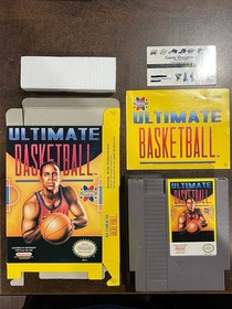 Ultimate Basketball Nintendo NES Complete CIB