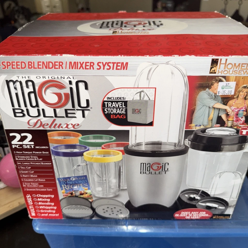 Magic Bullet Deluxe 22 Pc Set - Image 1 of 4