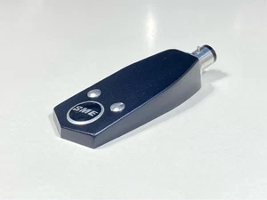 SME Early Model Diagonal Logo Headshell No Holes w/ Lead Wires Screws Japan MG01 - Picture 1 of 5