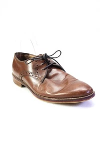 Johnston & Murphy Herren Leder Oxford Elegant Schuhe Kastanienbraun Größe 8,5 Medium - Bild 1 von 5