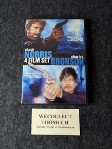 Chuck Norris & Charles Bronson 4 Film Set 2010 DVD Echo Bridge * - Imagen 1 de 4