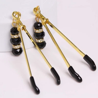 BDSM Pezones Abrazaderas Restricciones Mamarias Fetiche Adultos Estimulador Clips Pecho Mujeres Foto 1 de 4