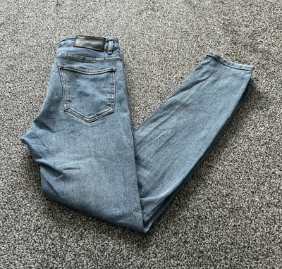 Zara Women's Blue Casual Stretch Skinny Denim Jeans - Ladies Size UK 12 EU 40 - Image 1 of 4