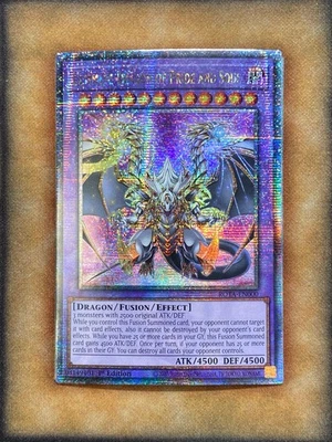 Yugioh Ultimate Dragon of Pride and Soul ROTA-EN000 Quarter Century 1st Ed NM - Image 1 of 2