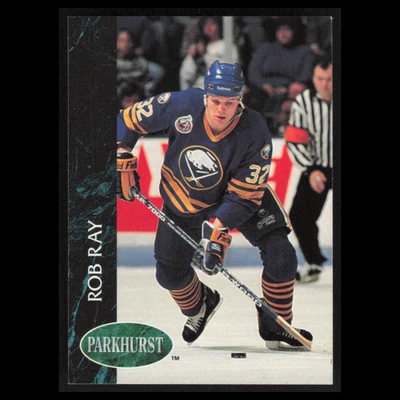 Rob Ray #252 1992 Parkhurst Buffalo Sabres Hockey Card NHL NM - Image 1 of 3