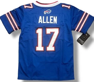 Josh Allen Buffalo Bills Blue Nike Limited Jersey - Fully Stitched (Youth Sizes) - Picture 1 of 4