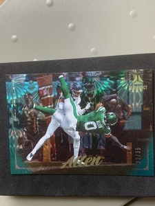 BRAELON ALLEN 2025 Luminance SP 22/35 TEAL PARALLEL Shinning Action Shot JETS - Picture 1 of 6