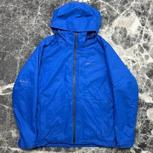 Chaqueta Patagonia Snowshot Para Hombres Mediana 3 en 1 Capucha Azul Cremallera Completa Esquí Nieve Recco - Imagen 1 de 8