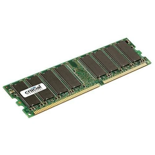 Crucial PC-3200 512 MB DIMM 400 MHz DDR Memory (CT6464Z40B)