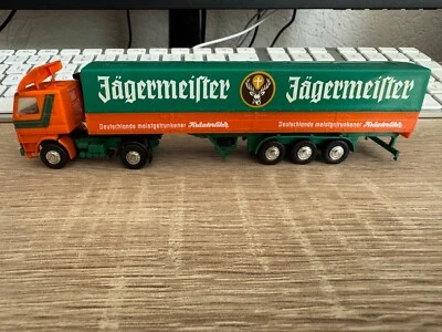 Herpa Camion Scania Jägermeister Rimorchio Buone Condizioni Senza OVP - Immagine 1 di 4