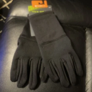 TEX Gear warm tek black gloves S/M New - Picture 1 of 7