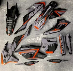 Plastics + Graphics KTM 2016 2017 2018 XC XC-F SX SX-F applied - Picture 1 of 19