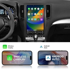 13.6" Android Carplay Car Stereo Radio GPS Navi For 07-15 Infiniti G37/35 Q40/60 - Picture 1 of 15