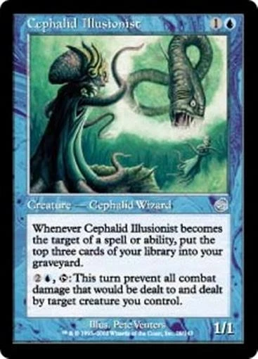 MTG - CEPHALID ILLUSIONIST - Torment (U) - Image 1 of 1