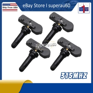 Set 4 TPMS Tire Pressure Monitoring System 315MHz For Chevy GMC Cadillac 2017-20 - Picture 1 of 9