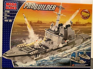 Mega Bloks 3708 Navy Destroyer Probuilder - Neu in OVP - nie geöffnet - Bild 1 von 2