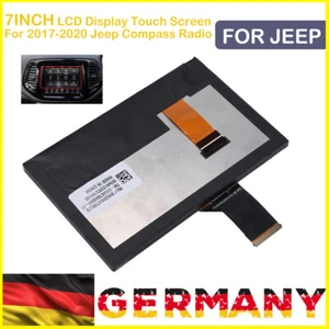 7" 11*16.7cm LCD Display Touchscreen Radio Navigation für Jeep Compass 2017-2020 - Imagen 1 de 12